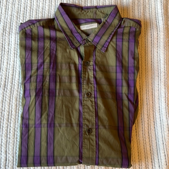 Mens Burberry dress shirt size xxl. - Picture 3 of 7